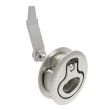 SOUTHCO Compression Latch, Large Size, No Restriction, 18.5 - 29mm (.073 - 1.14 in) Door thickness, 34 - 48mm or 60 -75mm (1.34 - 1.89 in or 2.36 - 2.95 in) Grip, 316 Stainless Steel, Electropolished [M1-25-33-78]
