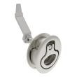 SOUTHCO Compression Latch, Large Size, No Restriction, 18.5 - 29mm (.073 - 1.14 in) Door thickness, 23.5 - 35mm or 74 -88mm (.92 - 1.38 in or 2.91 - 3.47 in) Grip, 316 Stainless Steel, Electropolished [M1-25-33-88]