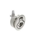 SOUTHCO Compression Latch, Large Size, Locking, 2 - 12mm (.075 - . 475 in) Door thickness, 47 - 61mm (1.85 - 2.40 in) Grip, 316 Stainless Steel, Electropolished [M1-25-81-38]