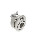 SOUTHCO Compression Latch, Large Size, Locking, 2 - 12mm (.075 - . 475 in) Door thickness, 23.5 - 35mm or 74 -88mm (.92 - 1.38 in or 2.91 - 3.47 in) Grip, 316 Stainless Steel, Electropolished [M1-25-81-58]