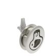 SOUTHCO Compression Latch, Large Size, Locking, 18.5 - 29mm (.073 - 1.14 in) Door thickness, 47 - 61mm (1.85 - 2.40 in) Grip, 316 Stainless Steel, Electropolished [M1-25-83-38]