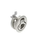 SOUTHCO Compression Latch, Large Size, Key Locking, 12 - 22.5mm (.475 - . 885 in) Door thickness, 34 - 48mm or 60 -75mm (1.34 - 1.89 in or 2.36 - 2.95 in) Grip, 316 Stainless Steel, Electropolished [M1-25-92-48]