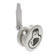 SOUTHCO Compression Latch, Large Size, Key Locking, 12 - 22.5mm (.475 - . 885 in) Door thickness, 47 - 61mm (1.85 - 2.40 in) Grip, 316 Stainless Steel, Electropolished [M1-25-92-68]