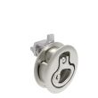 SOUTHCO Compression Latch, Large Size, Key Locking, 18.5 - 29mm (.073 - 1.14 in) Door thickness, 23.5 - 35mm or 74 -88mm (.92 - 1.38 in or 2.91 - 3.47 in) Grip, 316 Stainless Steel, Electropolished [M1-25-93-58]