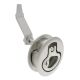 SOUTHCO Compression Latch, Large Size, Key Locking, 18.5 - 29mm (.073 - 1.14 in) Door thickness, 23.5 - 35mm or 74 -88mm (.92 - 1.38 in or 2.91 - 3.47 in) Grip, 316 Stainless Steel, Electropolished [M1-25-93-88]