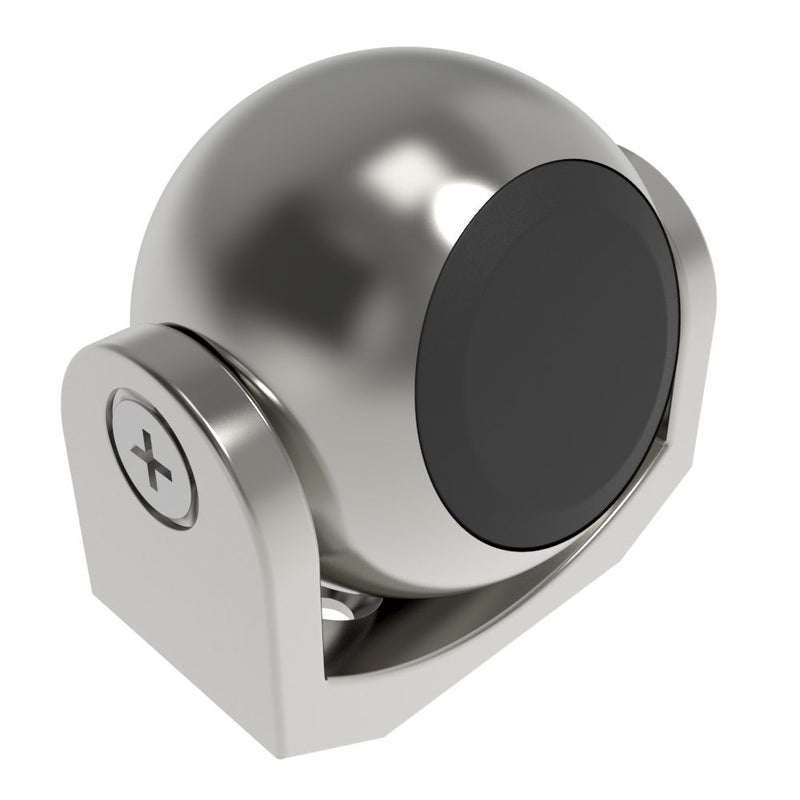 SOUTHCO Magnetic Catch, Low Profile Swivel, Polished Stainless Steel [M5-7N-43-8]
