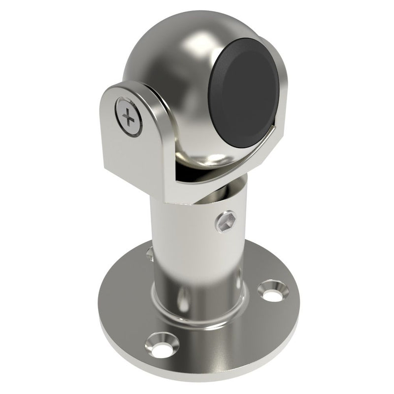 SOUTHCO Magnetic Catch, Adjustable Height Swivel, Polished Stainless Steel [M5-7N-44-8]