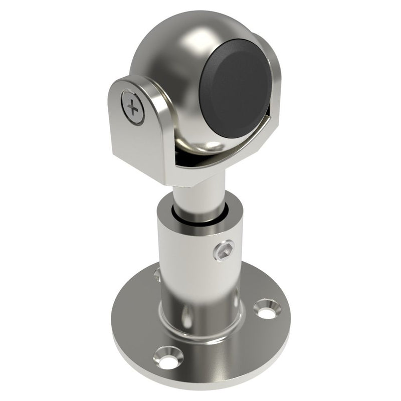SOUTHCO Magnetic Catch, Adjustable Height Swivel, Polished Stainless Steel [M5-7N-45-8]