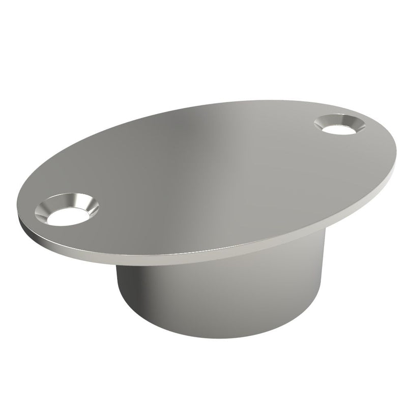 SOUTHCO Magnetic Catch, Fixed Flush Style, Polished Stainless Steel [M5-7N-61-8]