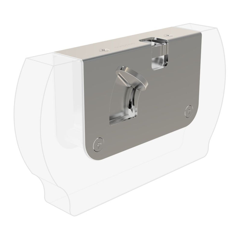 SOUTHCO Star Sailor Entry Door Lock, Star Key Locking, 22mm (.86 in) Door Thickness, Stainless Steel, Polished [MG-05-736-24]