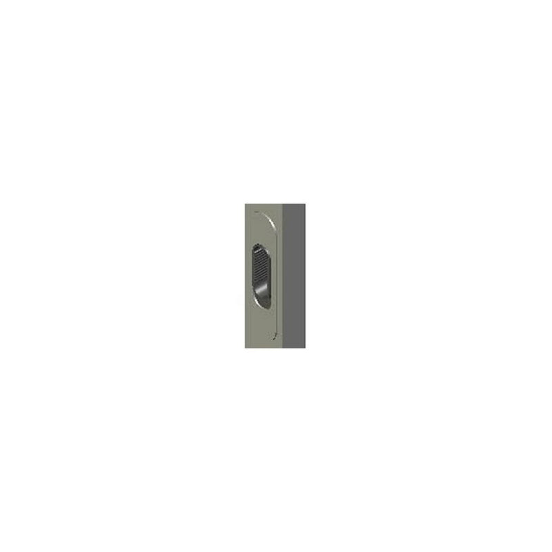 SOUTHCO Talon Sliding Entry Door Lockset, Non-Locking, 27 - 34.5mm (1.06 - 1.38 in) Door Thickness, Clear Anodized Aluminum [MM-01-102-60]