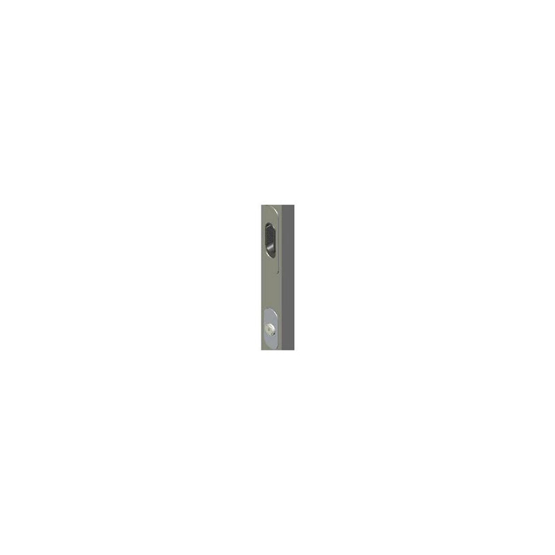 SOUTHCO Talon Sliding Entry Door Lockset, Key Locking, 28.5 - 38mm (1.13 - 1.50 in) Door Thickness, Chrome Plated [MM-01-113-10]