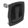 SOUTHCO Compression Latch, Lift & Turn, Standard cup, No Restriction, Non-locking, Steel, Powder Coat, Black [N2-2-300-01-5]