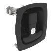 SOUTHCO Compression Latch, Lift & Turn, Standard cup, Key Locking, Key Locking, Steel, Powder Coat, Black [N2-2-301-01-5]
