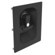 SOUTHCO Compression Latch, Lift & Turn, Large cup, Key Locking, Key Locking, Steel, Powder Coat, Black [N2-2-701-01-5]