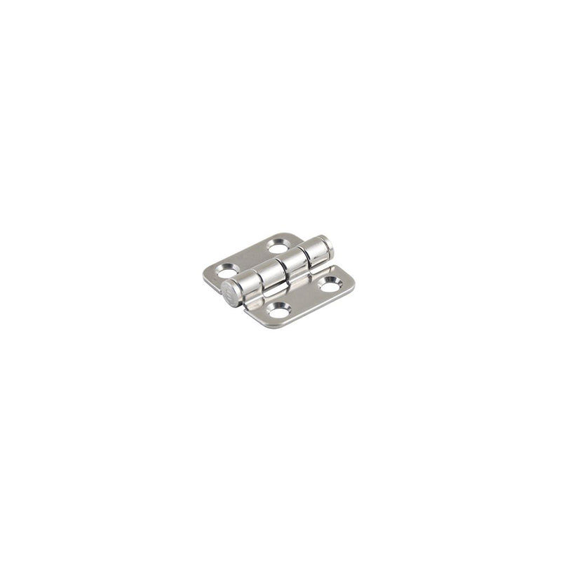 SOUTHCO Hinge, Small Leaf, Small Leaf, 38 mm (1.50 in) Long, 316 Stainless Steel, High Gloss [N6-4E-422-24]