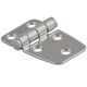 SOUTHCO Hinge, Small Leaf, Medium Leaf, 38 mm (1.50 in) Long, 304 Stainless Steel, Passivated [N6-4E-424-20]