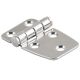 SOUTHCO Hinge, Small Leaf, Medium Leaf, 38 mm (1.50 in) Long, 316 Stainless Steel, High Gloss [N6-4E-424-24]