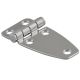 SOUTHCO Hinge, Small Leaf, Large Leaf, 38 mm (1.50 in) Long, 304 Stainless Steel, Passivated [N6-4E-426-20]