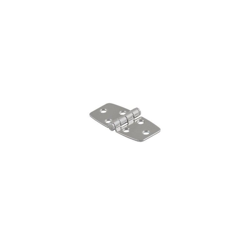 SOUTHCO Hinge, Medium Leaf, Medium Leaf, 38 mm (1.50 in) Long, 304 Stainless Steel, Passivated [N6-4E-444-20]