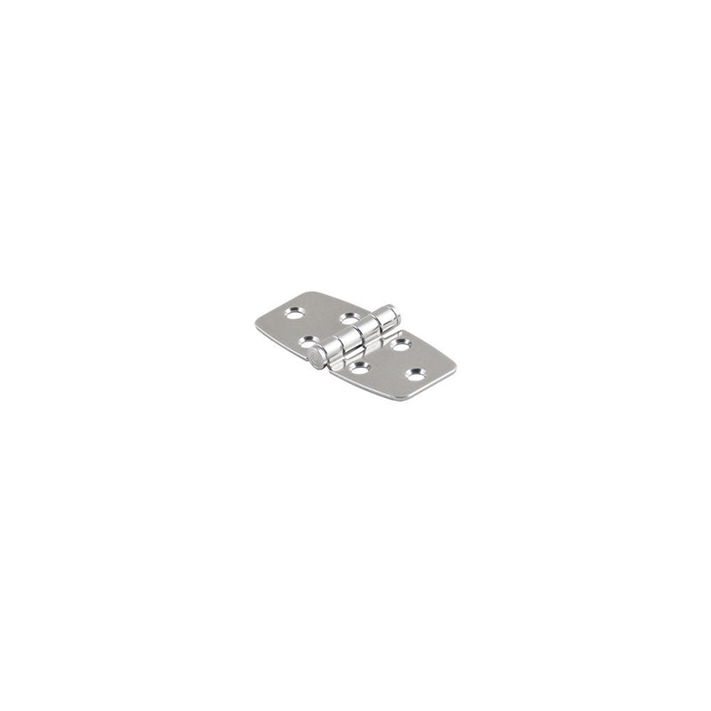 SOUTHCO Hinge, Medium Leaf, Medium Leaf, 38 mm (1.50 in) Long, 316 Stainless Steel, High Gloss [N6-4E-444-24]