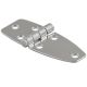SOUTHCO Hinge, Medium Leaf, Large Leaf, 38 mm (1.50 in) Long, 304 Stainless Steel, Passivated [N6-4E-446-20]