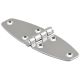 SOUTHCO Hinge, Large Leaf, Large Leaf, 38 mm (1.50 in) Long, 316 Stainless Steel, High Gloss [N6-4E-466-24]