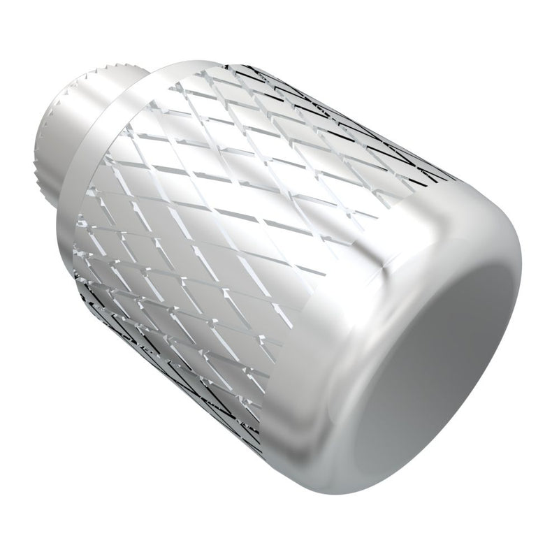 SOUTHCO Captive Nut, M3 X 0.5, Blind Hole, Steel Ferrule, Aluminum Knob, Bright [N7-02-11]