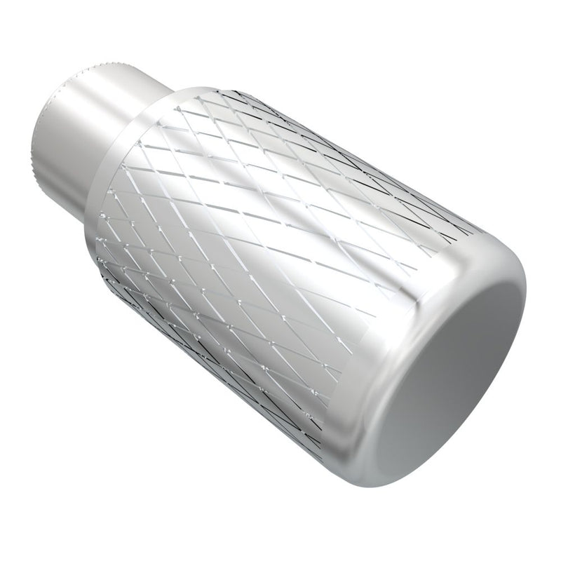 SOUTHCO Captive Nut, 1/4-20 Thread, Blind Hole, Steel Ferrule, Aluminum Knob, Bright [N7-92-11]