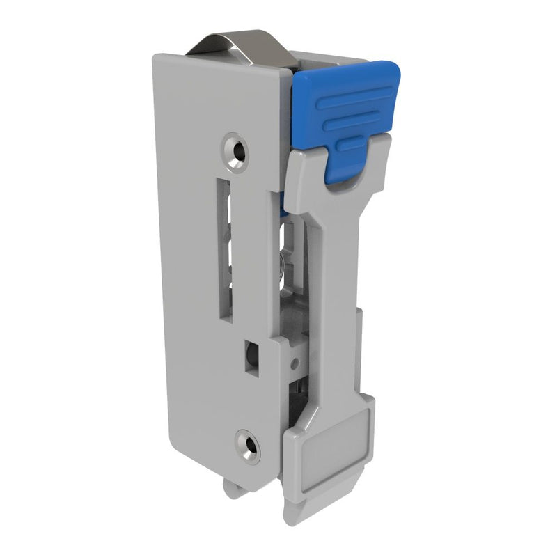 SOUTHCO E1.S Ejector, 9.5 mm Housing Width, Blue Button [P7-E1S-095-008]