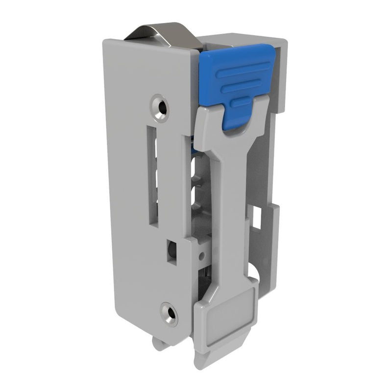 SOUTHCO E1.S Ejector, 15 mm Housing Width, Blue Button [P7-E1S-150-008]