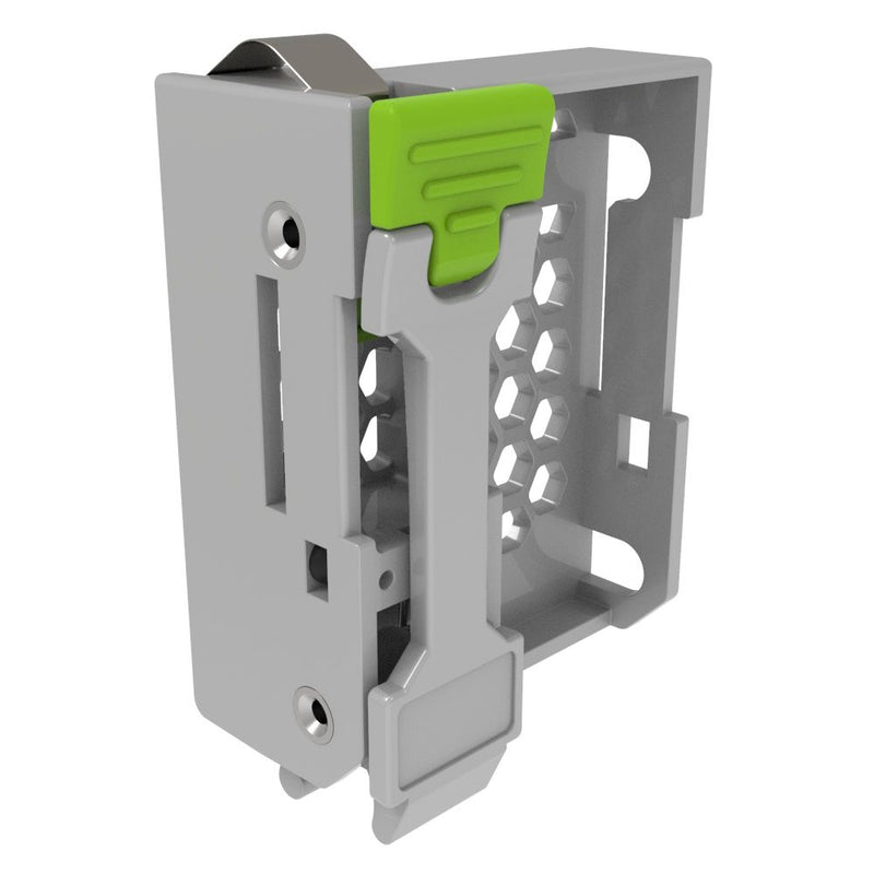 SOUTHCO E1.S Ejector, 25 mm Housing Width, Green Button [P7-E1S-250-059]