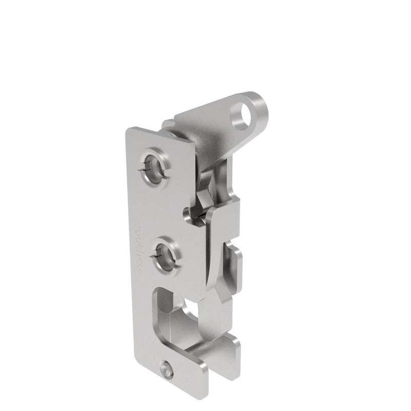SOUTHCO Rotary Push-to-Close Latch, Small Size, Single Stage, Top Trigger, M6 Thread, Stainless Steel, Passivate [R4-10-22-601-20]