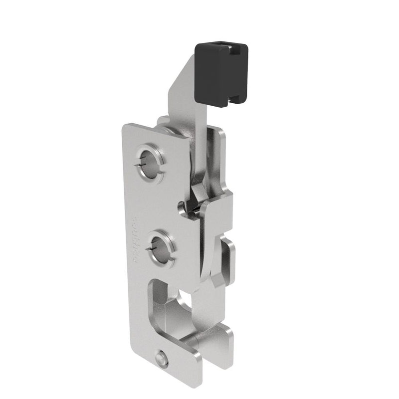 SOUTHCO Rotary Push-to-Close Latch, Small Size, Two Stage, with Standard, Direct Trigger, 7.2 mm Thru, Stainless Steel, Passivated [R4-10-40-901-20]