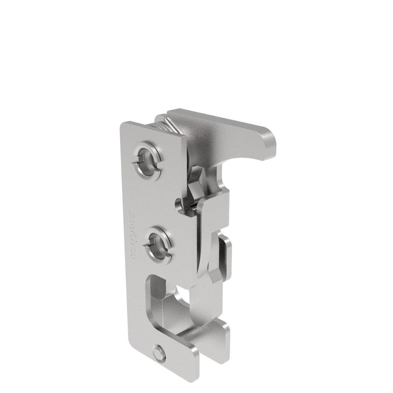SOUTHCO Rotary Push-to-Close Latch, Small Size, Two Stage, Hand Operated, 1/4-20 Thread, Stainless Steel, Passivate [R4-10-41-401-20]