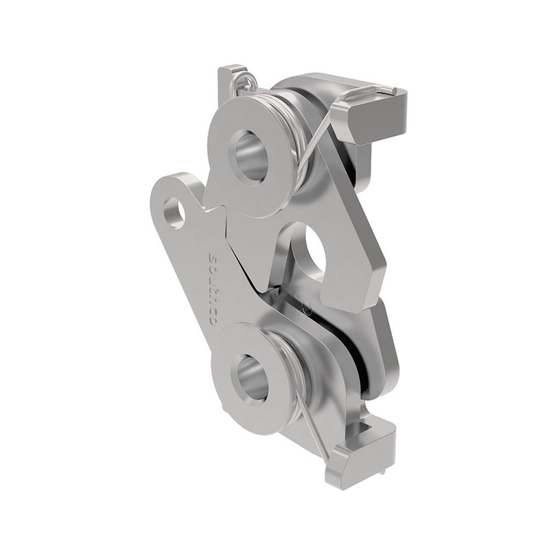 SOUTHCO Rotary Push-to-Close, Medium Size, Bottom, M8 Thread, Stainless Steel, Passivated [R4-20-12-501-20]