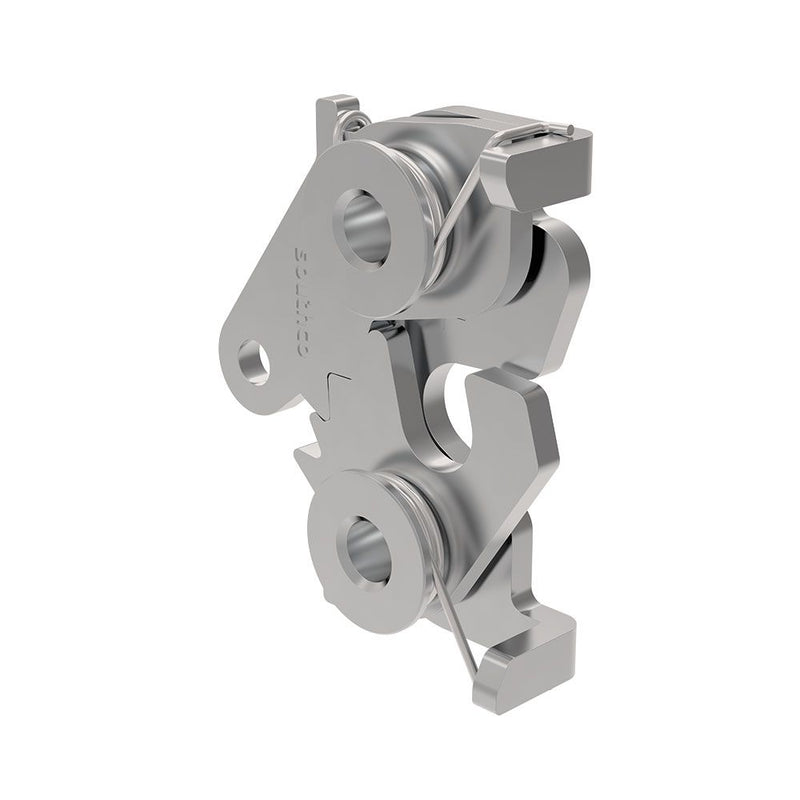 SOUTHCO Rotary Push-to-Close, Medium Size, Bottom, M8 Thread, Stainless Steel, Passivated [R4-20-42-501-20]