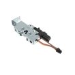 SOUTHCO Rotary Push-to-Close Latch, Medium Size, Single Stage with Switch and 12V Actuator, Bottom Trigger, Integrated Cable Mounting Bracket (for cable with spring), 6.7 mm Thru, Steel, Zinc Plate, Bright Chromate [R4-25-200-51B2-10]