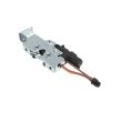 SOUTHCO Rotary Push-to-Close Latch, Medium Size, Single Stage with Switch and 12V Actuator, Bottom Trigger, Integrated Cable Mounting Bracket (for cable with spring), Integrated Bumper, Top Mount, Steel, Zinc Plate, Bright Chromate [R4-25-230-51B6-10]
