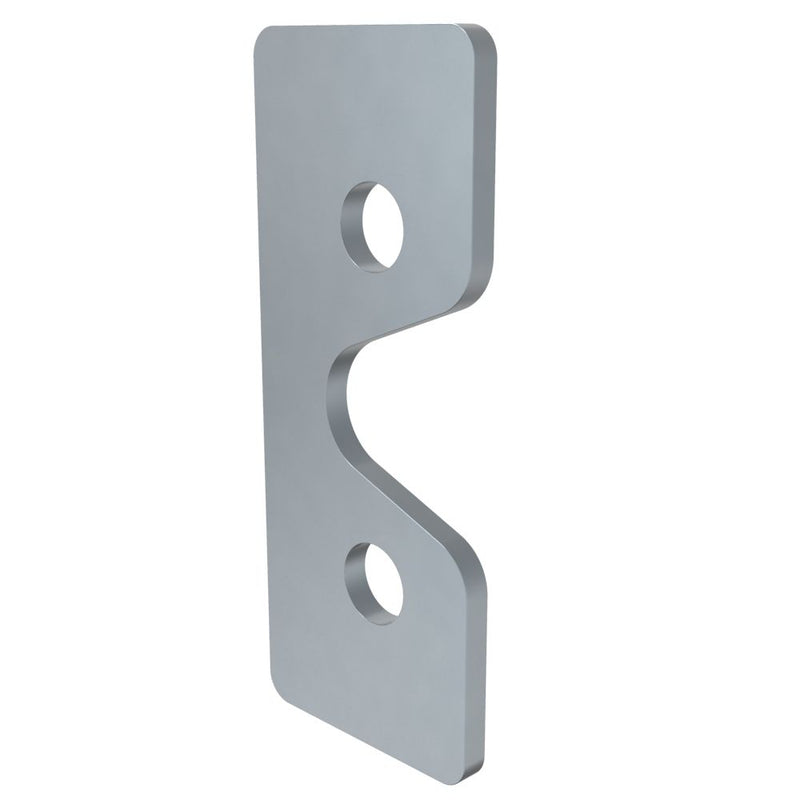 SOUTHCO Rotary Push-to-Close Latch, Support Plate, Steel, Zinc, Bright chromate [R4-38-101-10]