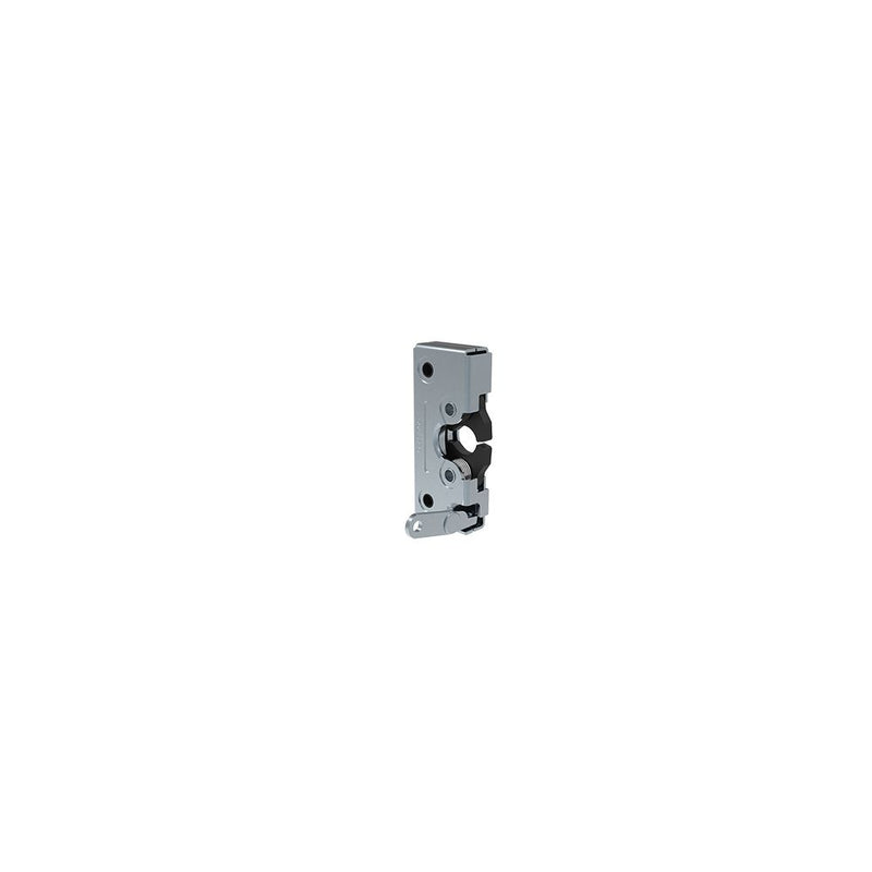 SOUTHCO Rotary Push-to-Close Latch, Heavy Duty Size, Single Stage, Perpendicular Lever, 7.2 mm Through Hole, Steel, Zinc Plate, Bright chromate [R4-50-10-101-10]