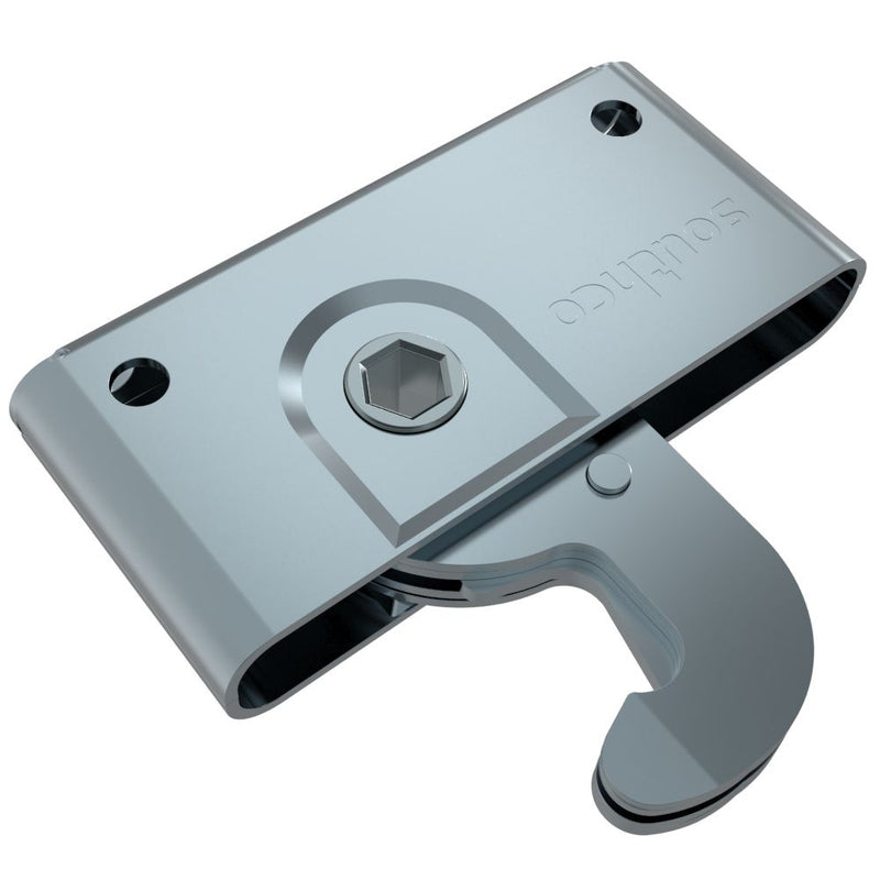SOUTHCO Dual-Lock Heavy Duty Butt-Joint Panel Fastening Latch, Steel, Zinc, Hot-Dip Galvanized [R5-0074-17]