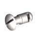 SOUTHCO DZUS® Quarter-Turn Stud, Size 3, Slotted Recess, Steel Zinc Plate, Bright chromate [D4-AJ3-35]