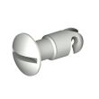 SOUTHCO DZUS® Quarter-Turn Size 3, Slotted Recess [D4-AJ3-35ZBB]