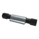 SOUTHCO Constant Torque Hinge, Sy mmetric, Forward Torque 3.950 N-m (34.96 in-lbf), Reverse Torque 3.950 N-m (34.96 in-lbf), Mold-in, Zinc Alloy, Natural [ST-11P2-350SA-33]