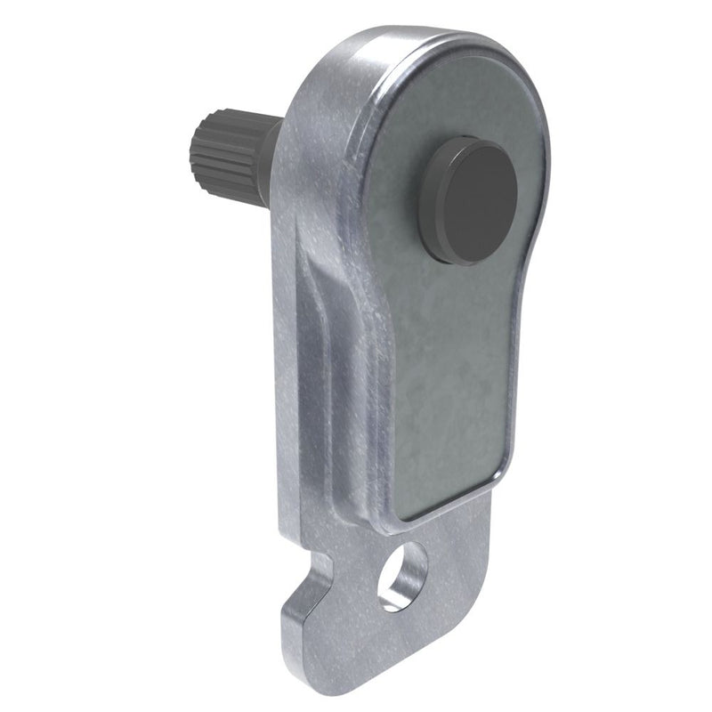 SOUTHCO Constant Torque Embedded Hinge, Press-in Installation, Zinc Alloy, Natural Housing, Forward Torque 3 N-m, Reverse Torque 2.3 N-m [ST-20L-300FA-33]
