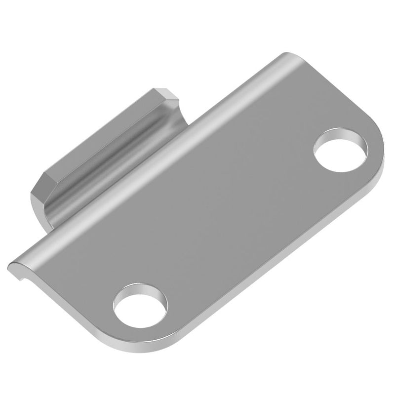 SOUTHCO Toggle Style Draw Latch, Keeper, Steel, Zinc Plate, Bright chromate [TL-17-203-07]