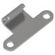 SOUTHCO Toggle Style Draw Latch, Keeper, Steel, Zinc Plate, Bright chromate [TL-17-209-07]