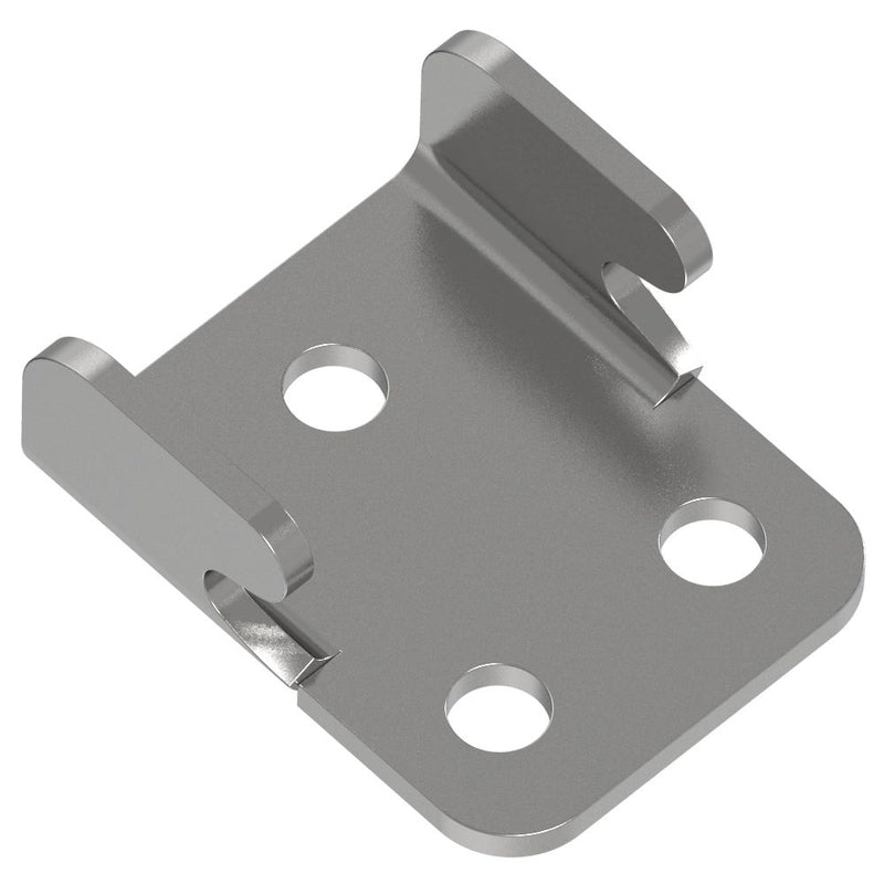 SOUTHCO Toggle Style Draw Latch, Keeper, Steel, Zinc Plate, Bright chromate [TL-17-601-07]