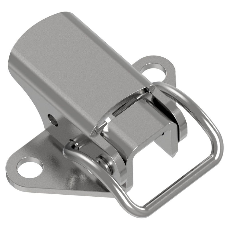 SOUTHCO Toggle Style Draw Latch, Small Size, Exposed Mount, Stainless Steel, Passivated [TL-20-102-52]